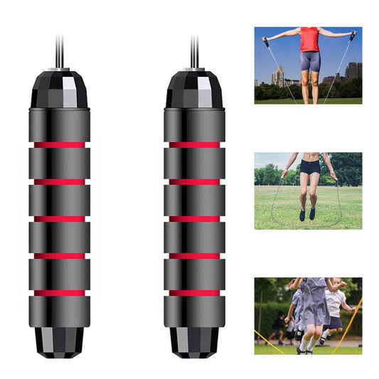 Jump Rope Tangle Free with Ball Bearings Rapid Speed Jump Rope Crossfit Exercise Fitness Workout Equipment Skipping Rope-Fitness Accessories-Fit Sports
