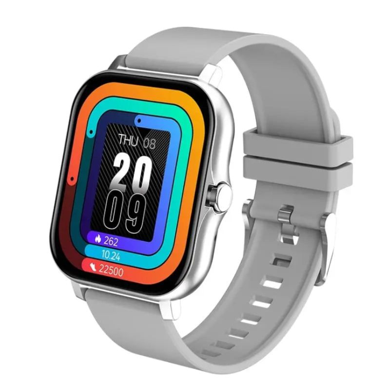Smart Watch For Men & Women Monitor HR Fitness Tracker Touch Screen 8 Sports Modes Unisex