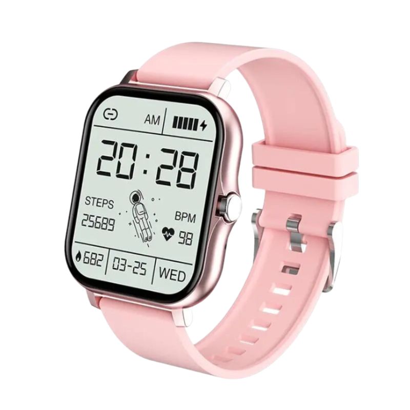Smart Watch For Men & Women Monitor HR Fitness Tracker Touch Screen 8 Sports Modes Unisex