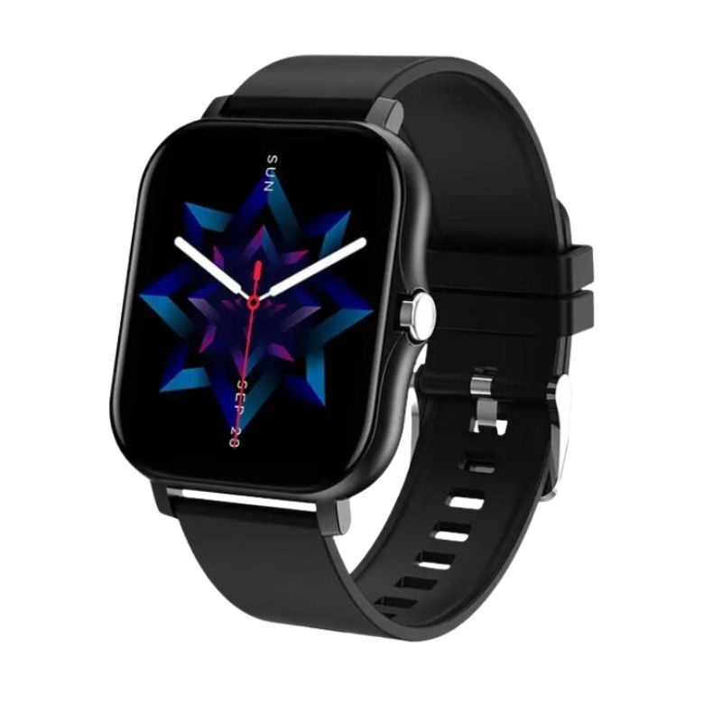 Smart Watch For Men & Women HR & BP Monitor, Daily Fitness Tracker, Full Touch Screen 8 Sports Modes