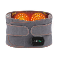 Rechargeable Heated Lumbar Support Belt with Vibration