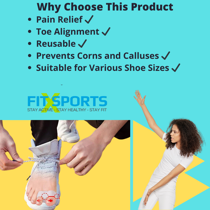 Silicone Toe Separator & Bunion Guard Set – Comfort Fit