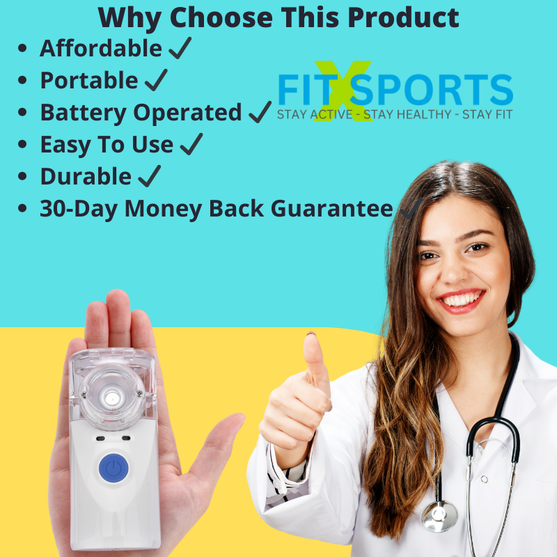 Portable Handheld Nebulizer For Adults or Children