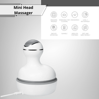 Electric Cordless Hair Scalp Massager Handheld Portable Head Scratcher Massager Deep Clean and Stress Relax