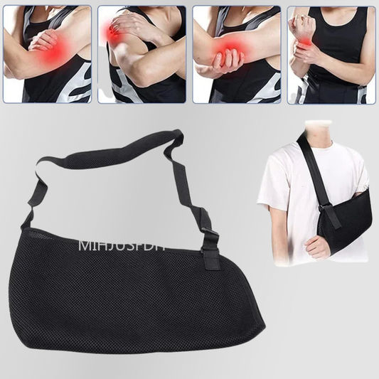 Adjustable Arm Sling & Shoulder Support Brace – Breathable Fit