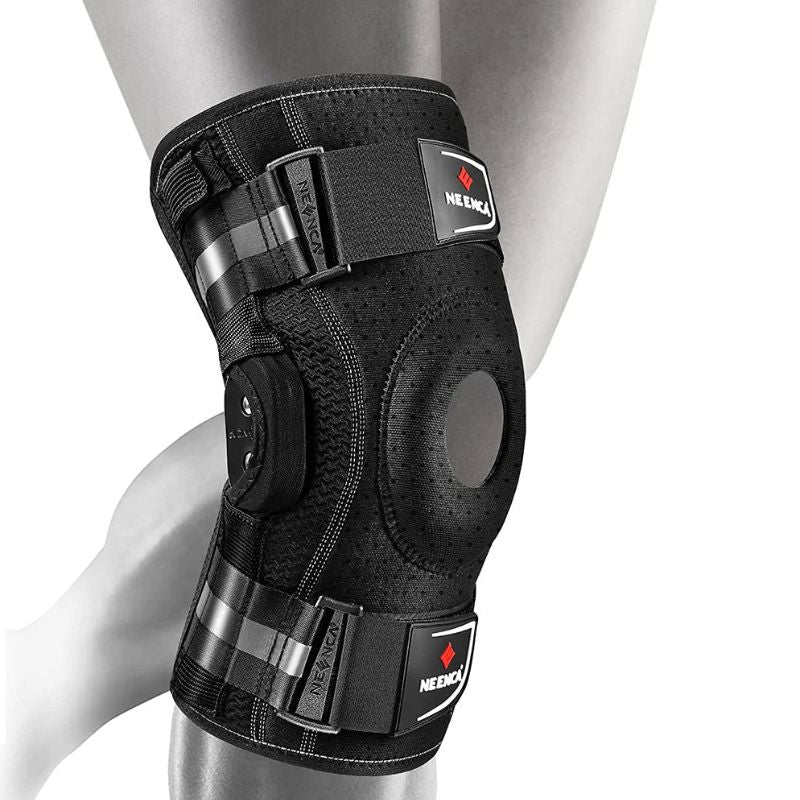 Professional Knee Brace for Knee Pain, Hinged Knee Support, Strong Stability for Pain Relief, Arthritis, Meniscus Tear, ACL, Runner