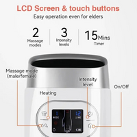 Rechargeable Hand Massager With Heat & Air Compression For Relaxation and Comfort