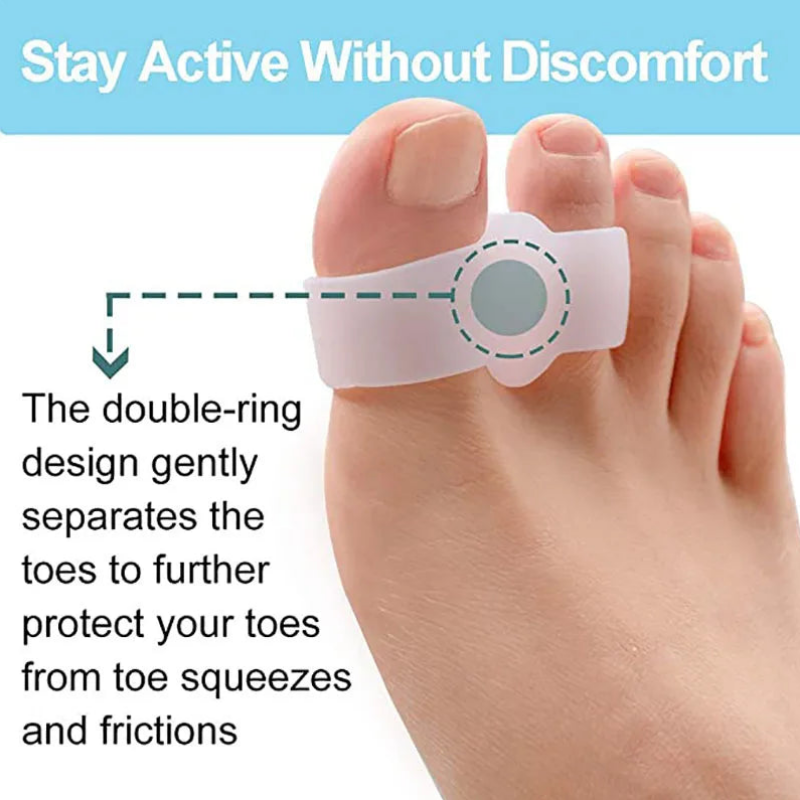 Silicone Toe Separator & Bunion Guard Set – Comfort Fit