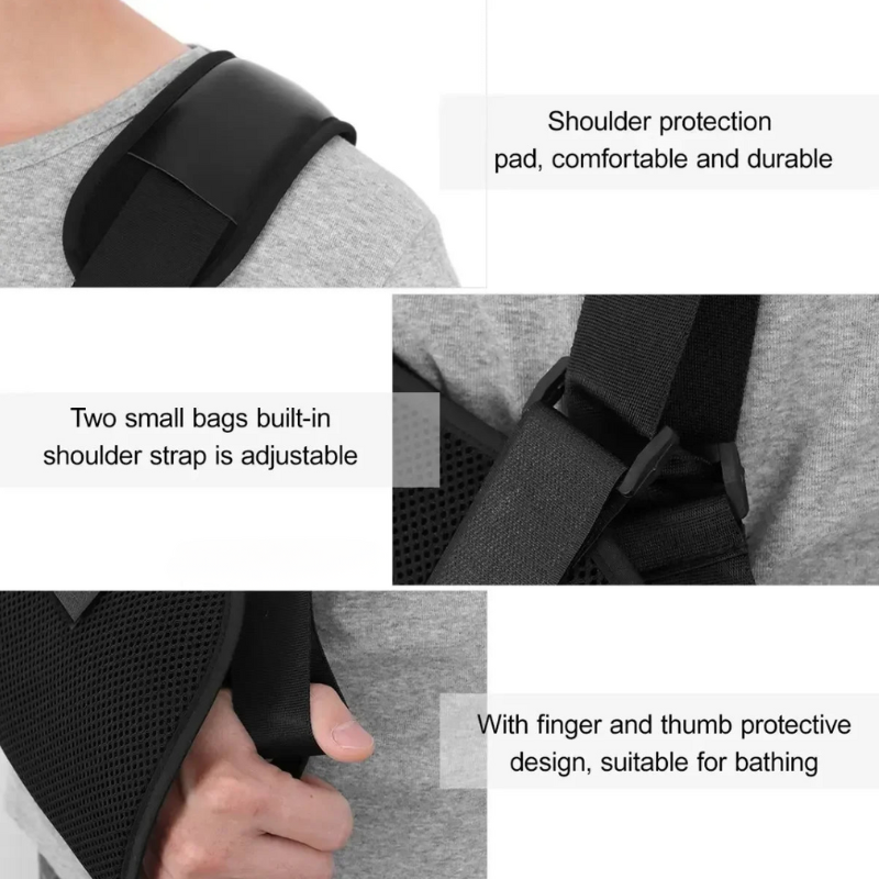 Adjustable Arm Sling & Shoulder Support Brace – Breathable Fit