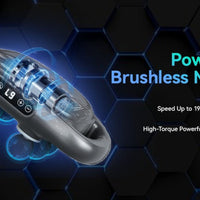 6 Head Massage Gun with 9 Modes & Adjustable Intensities