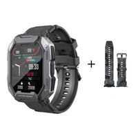 5ATM Smart Watch With HR Fitness Tracker Military Grade Waterproof for iOS Android