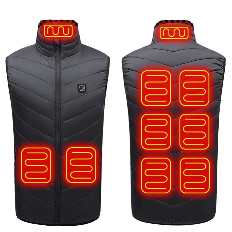 Men & Women's Heated Vest USB Graphene Heated Jacket for Fall And Winter