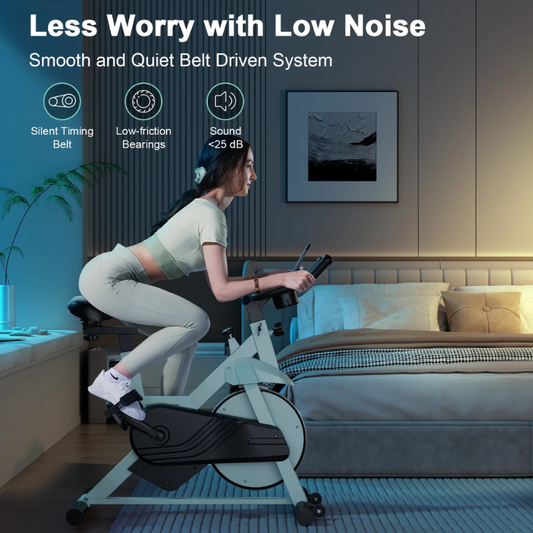 Home Exercise Bike 32-Level Magnetic Resistance Stationary Bikes for Home Low Noise Workout Cycling Bike for Home