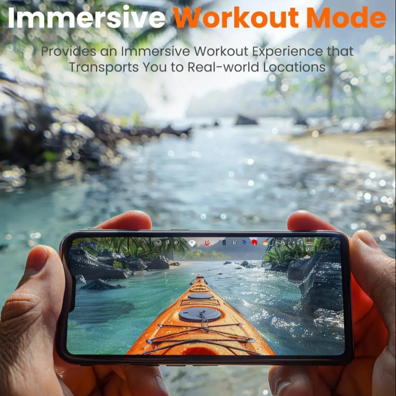 Rowing Machine With 16 Resistance Levels, Foldable, Magnetic, 350LB Weight Capacity, Bluetooth & App Compatible