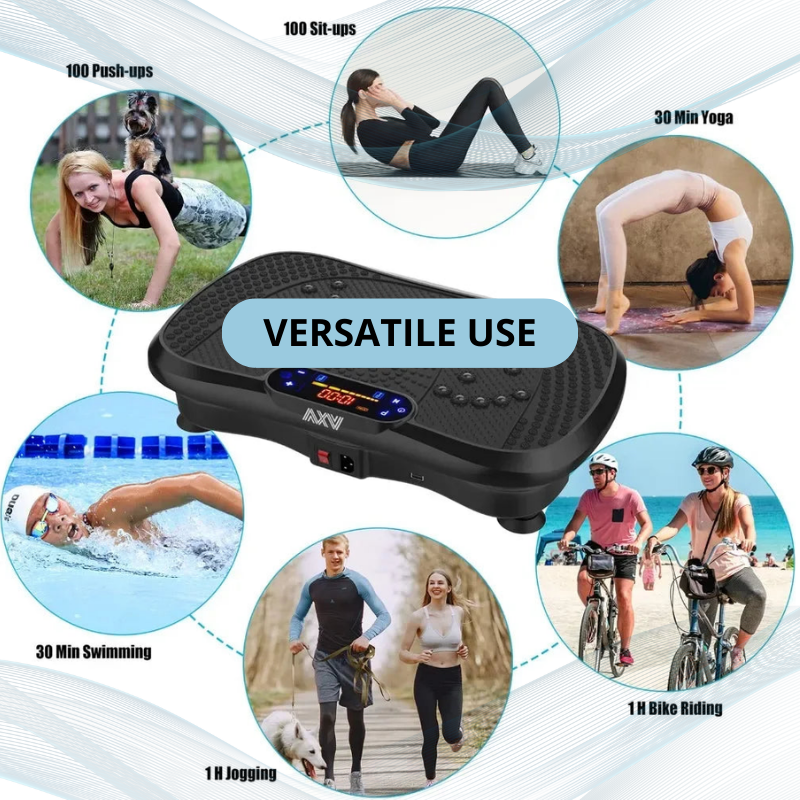 Vibration Cardio machine For Whole Body Workout Weight Loss Body Toning Muscle Building