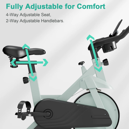 Home Exercise Bike 32-Level Magnetic Resistance Stationary Bikes for Home Low Noise Workout Cycling Bike for Home