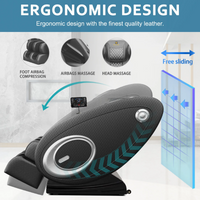 Full Body Massage Chair Zero Gravity Air Pressure Easy to Use