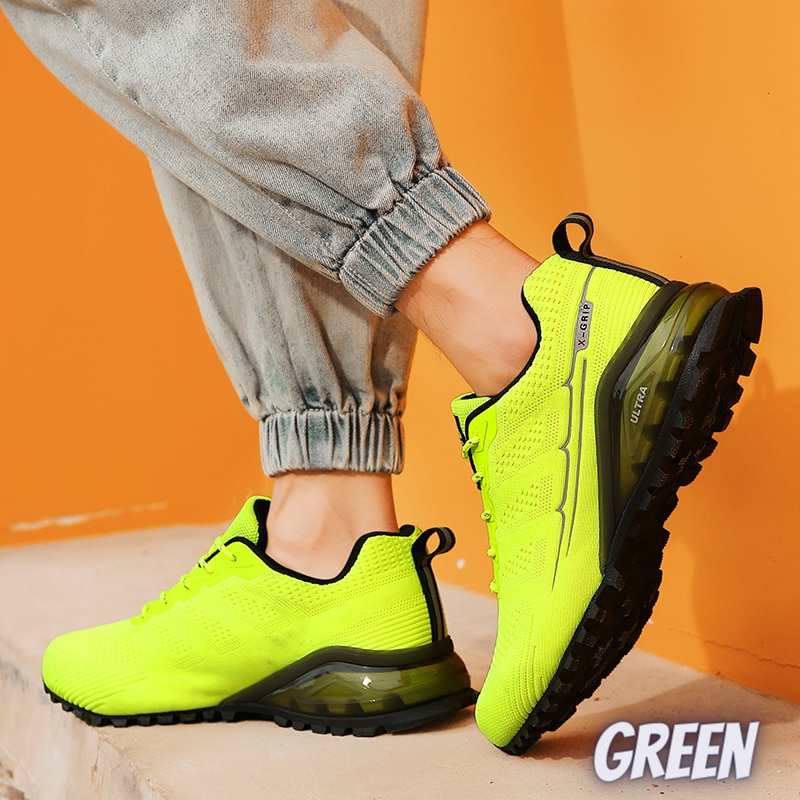 Men's Running Shoes Breathable Mesh Running Shoes Men's Trail Running Shoes
