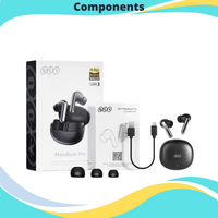 Pro ANC Earbuds Bluetooth 5.3 Wireless 46dB Hybrid ANC Hi-Res LDAC Earbuds 6 Mic Headphones 34H in-Ear Detection
