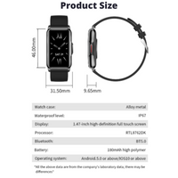 Women's Smart Watch 24/7 Heart Rate Blood Pressure Sleep 115 Sports Calories Step Waterproof for Android iOS