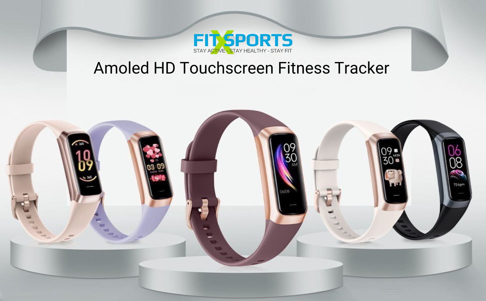 Smart Watch Monitor HR/BP Blood Oxygen Sleep Activity Steps Tracker Waterproof Unisex