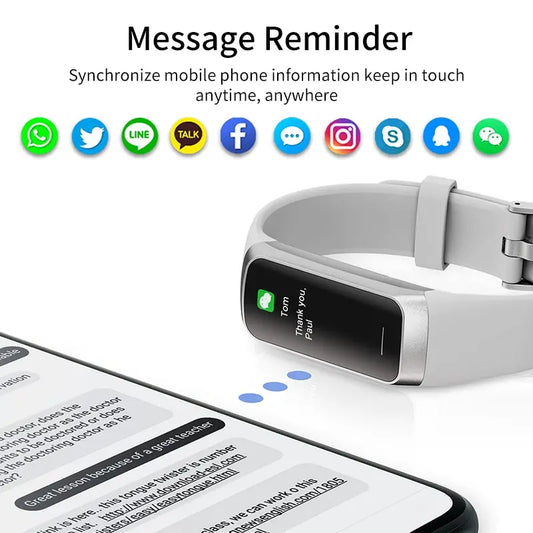 Smart Watch for Women & Men – Fitness Tracker with Heart Rate & Sleep Tracking Unisex