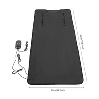 Portable Sauna Blanket 71x31in | 500W Infrared Heating Blanket for Detox, Slimming & Pain Relief