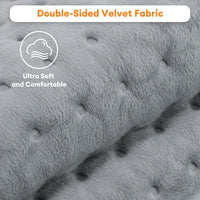 Electric Heating Pad for Back, Neck & Shoulder – 9 Heat Settings, 4 Timer Modes, Washable