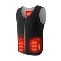 Heated Vest 5 Heating Zones 3 Heating Levels Lightweight Heated Jacket Unisex