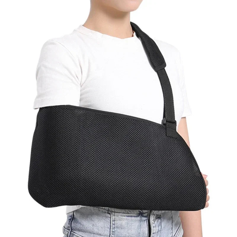 Adjustable Arm Sling & Shoulder Support Brace – Breathable Fit