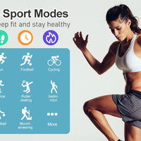 Smart Watch for Women & Men – Fitness Tracker with Heart Rate & Sleep Tracking Unisex