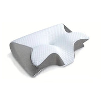 Orthopedic Ergonomic Contoured Memory Foam Cervical Pillow for Comfort and Support