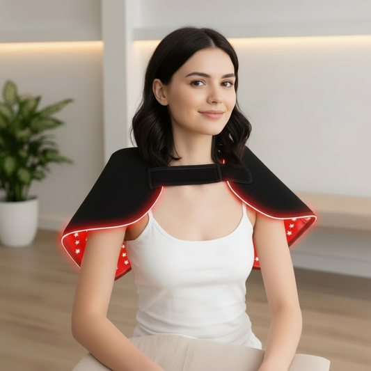 Wearable Red Light Therapy Neck & Shoulder Wrap