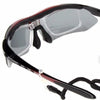 Polarized Sunglasses UV400 Protection Includes Prescription Frame for Cycling and Sports