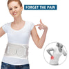 Back Support Belt With 3 Steel Stays Relief for Back Pain Herniated Disc Sciatica Scoliosis Lumbar Support Breathable Mesh Design-Body Support-Fit Sports 