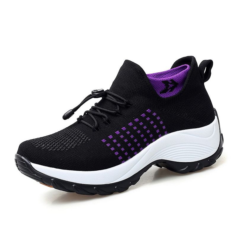 Women's Breathable Slip-On Non-Slip Running Shoes