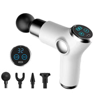 Portable 32-Speed Compact Massage Gun Deep Percussion Muscle Massager