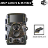 Load image into Gallery viewer, Infrared Dual Night Vision Hunting Trail Camera 4K Waterproof WIFI 20 MP Camera Home Security Camera
