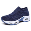 Women's Walking Shoes Fashionable Women's Running Shoes Air Shoes Breathable Slip-On Sneakers