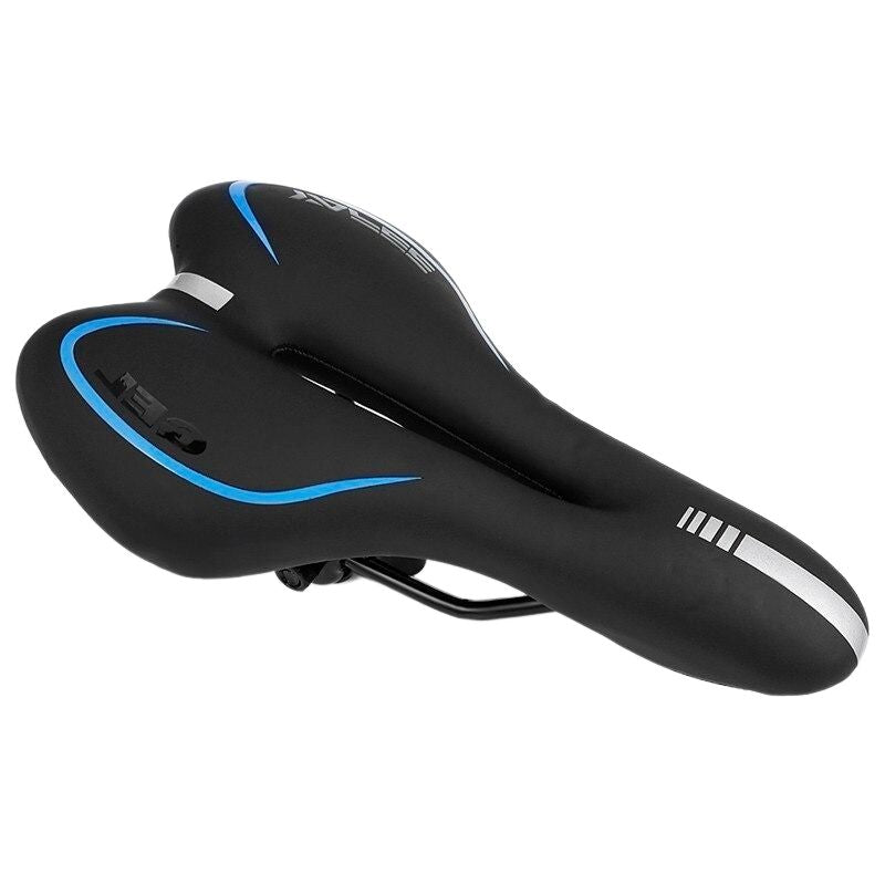 Comfortable Gel Bicycle Seat Bike Saddle Breathable Hollow Design Non Slip