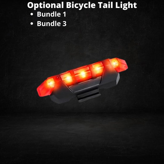 5200mah Waterproof Bicycle Light With 6 LEDs USB Chargeable 2000LM 7500K With 5 Light Modes