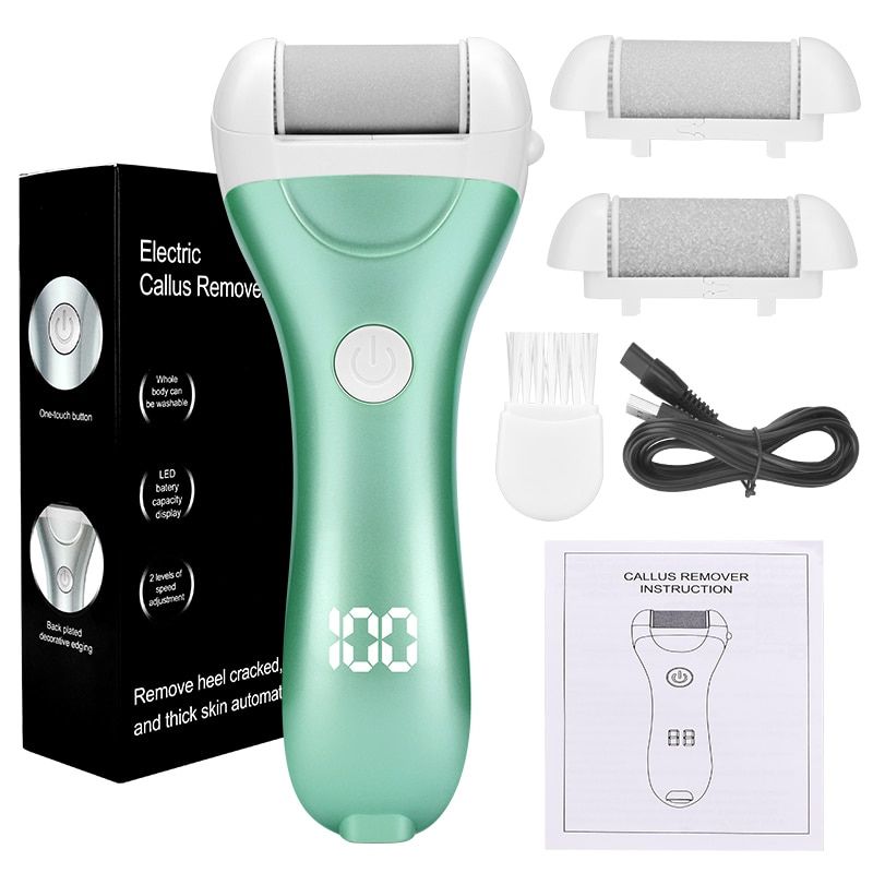 Rechargeable Skin Callus Remover USB Electric Foot File for Heel Grinding Pedicure Tool Professional Foot Care Tool Dead Hard Skin