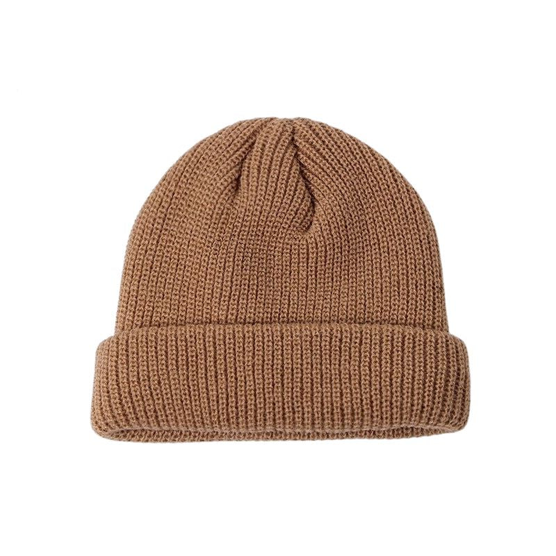 Winter Hat Warm Beanie Casual Short Thread Hip Hop Hat Beanie Wool Knitted Beanie Skull Cap Unisex
