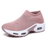 Women's Walking Shoes Fashionable Women's Running Shoes Air Shoes Breathable Slip-On Sneakers