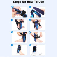 Adjustable Ankle Support Brace for Comfort and Stability