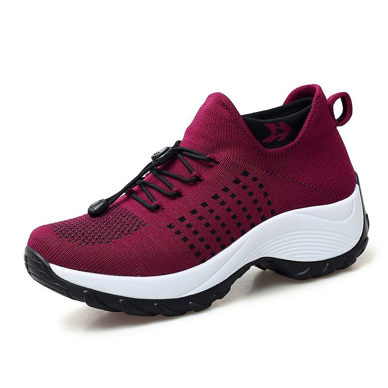 Women's Breathable Slip-On Non-Slip Running Shoes