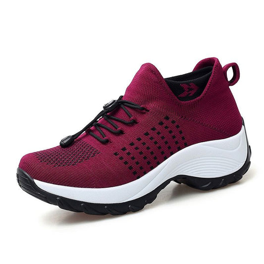 Women's Breathable Slip-On Non-Slip Running Shoes