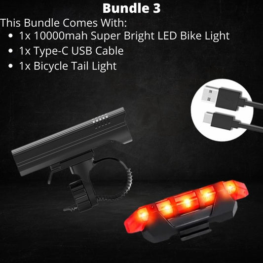 Rechargeable Front Bike Light
