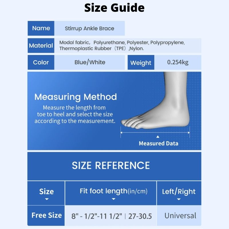 Adjustable Ankle Support Brace for Comfort and Stability