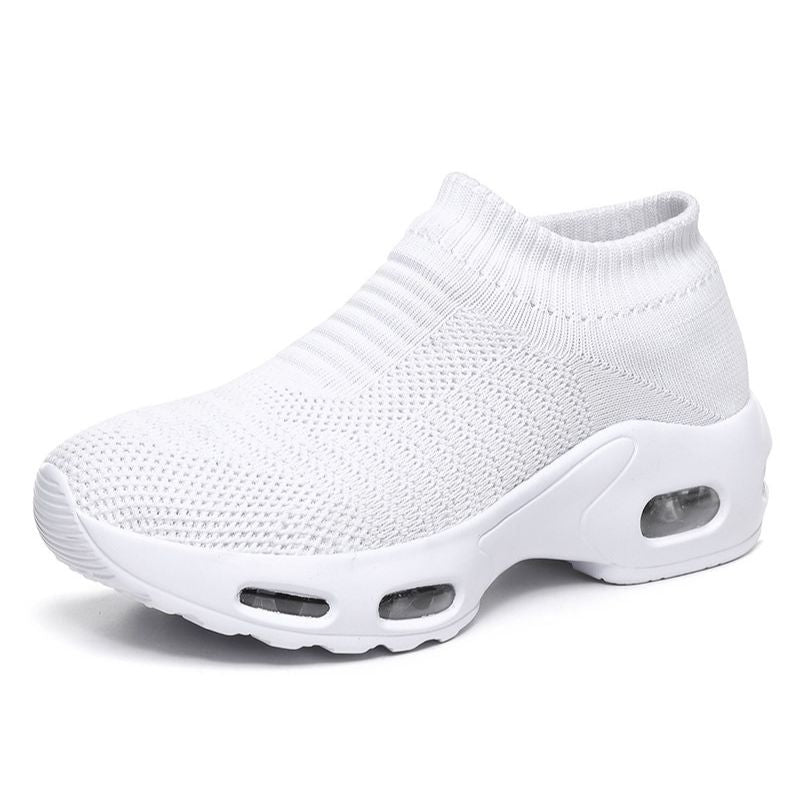 Women's Walking Shoes Fashionable Women's Running Shoes Air Shoes Breathable Slip-On Sneakers